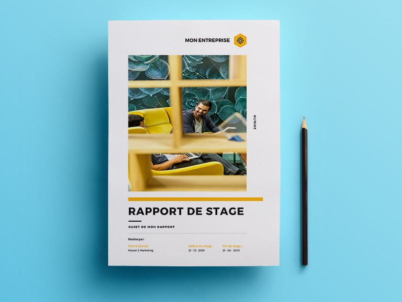 modele rapport stage word