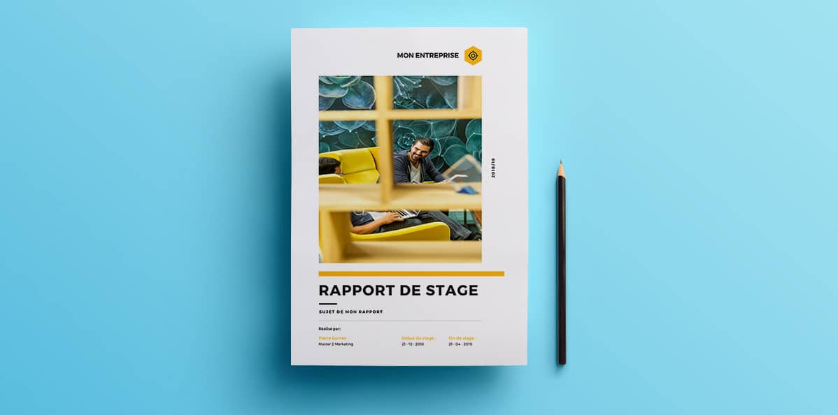 modele rapport stage word