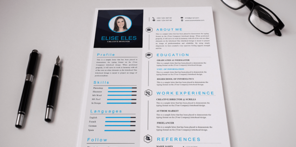 Pack CV Word : 6 modèles de CV à télécharger – Image 2
