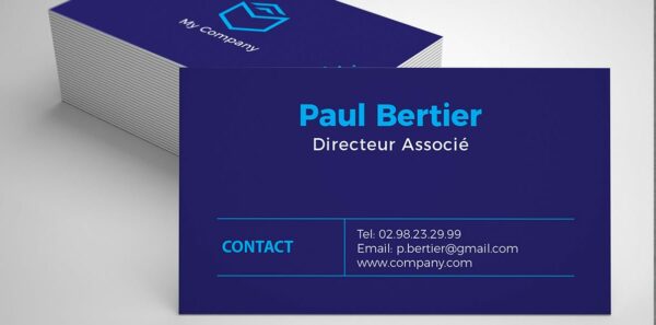 Cartes de visites - 9 modèles Word à télécharger – Image 4