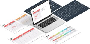 Calendrier prévisionnel 2020 Powerpoint à télécharger