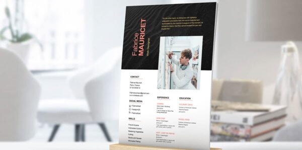 Modèle de CV Powerpoint – Image 3
