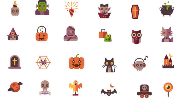 50 icônes Powerpoint Halloween à télécharger -GRATUIT – Image 4